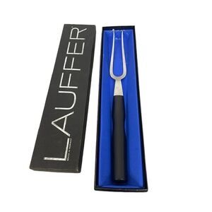 Lauffer Meat Serving Fork Norway in Box